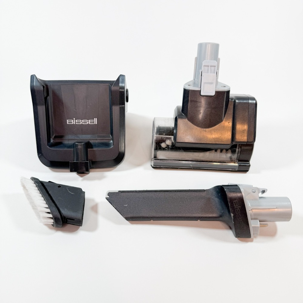 Bissell Pet Hair Eraser Cordless Hand Vac Attachments &‎ Wall Mount Holder Lot